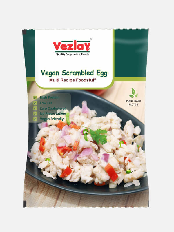 Vezlay vegan scrambled egg food products taste like egg bhurji.