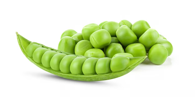 green peas vegan protein source