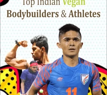 Cropped Top Indian Vegan Bodybuilders Athletes