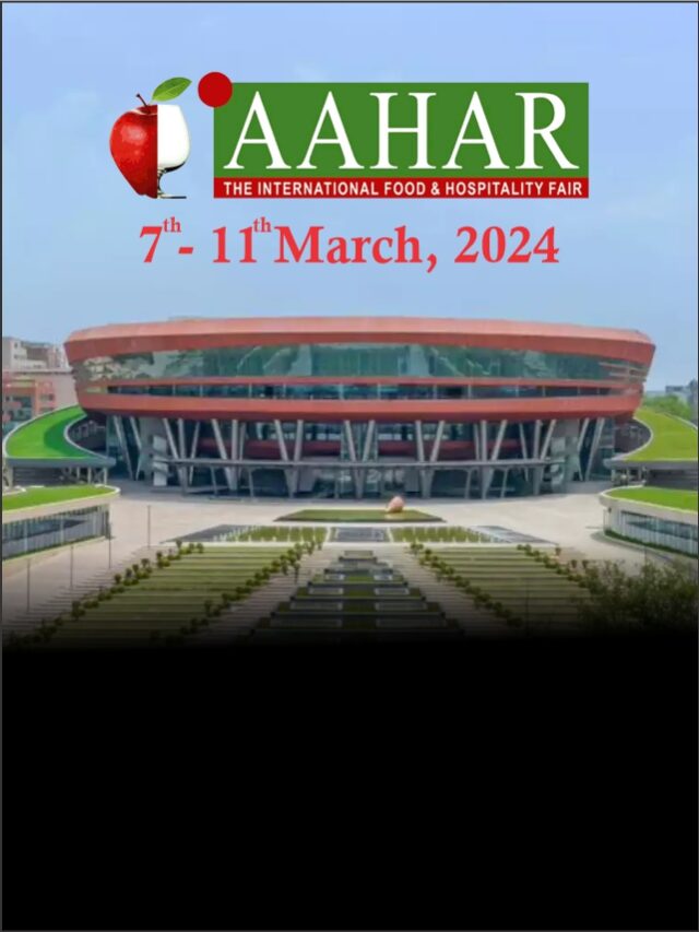 Vezlay invite at AAHAR Exhibition 2024 in Pragati Maidan, Delhi